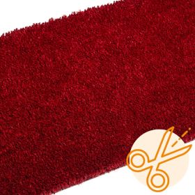 Dark Red Coconut Matting By The Metre
