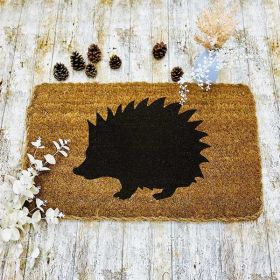 Hedgehog Coir Door Mat