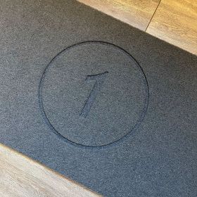 Personalised House Number Door Mat