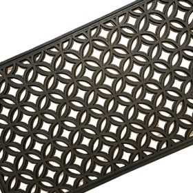 Rectangular Outdoor Rubber Door Mat