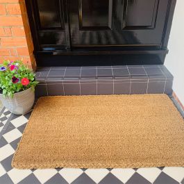 Large Coir Doormat - 40mm Thick