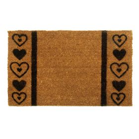 Heart Pattern Door Mat - Biodegradable and Eco Friendly