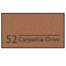 Personalised Address Doormat