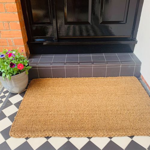 Large Coir Doormat 40mm Thick 7 Sizes to XXXL (120 x 75)