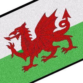 Welsh Flag Doormat