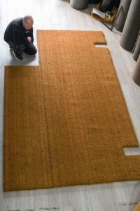 Irregular Shaped Bespoke Traditional Coir Doormat