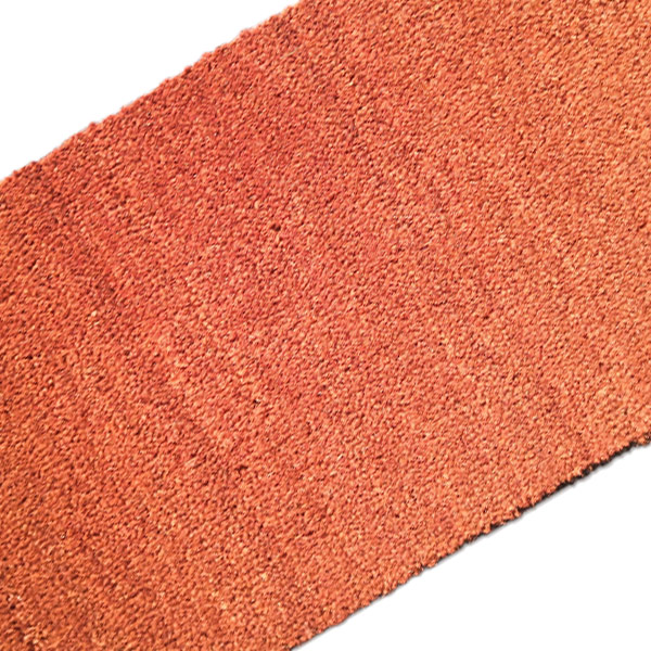 Orange PVC Backed Coir Matting